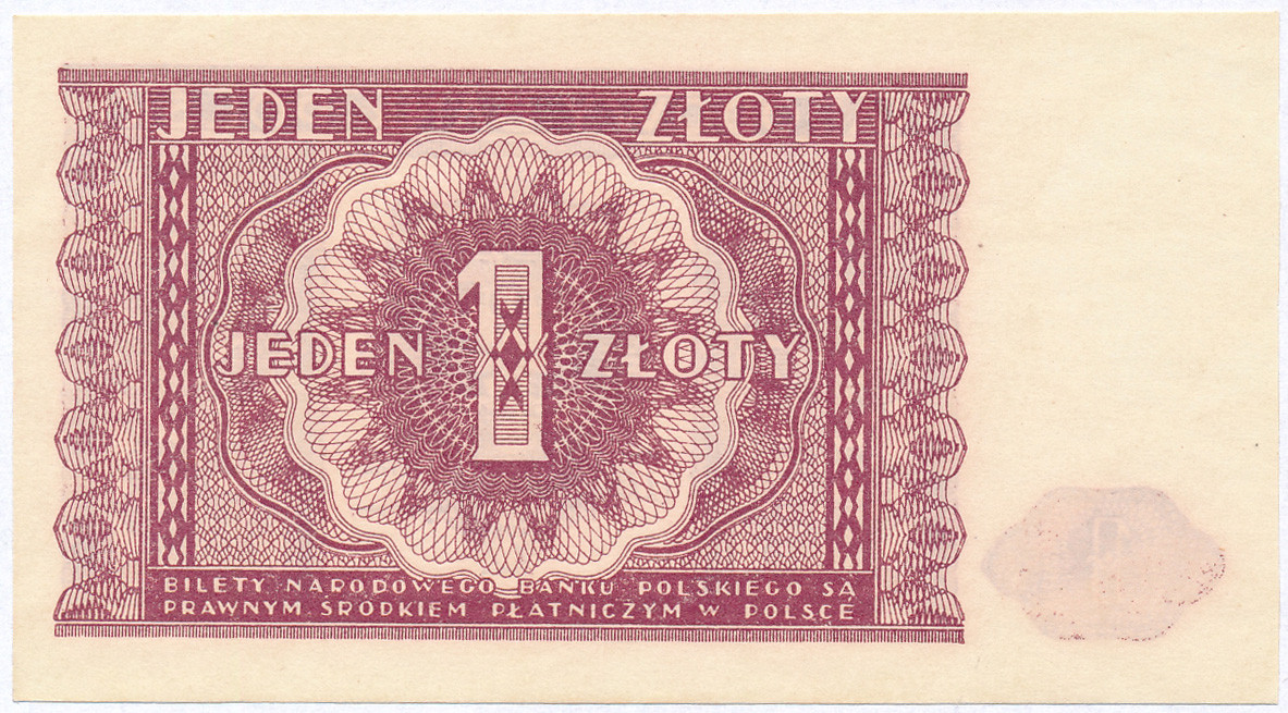 1 złoty 1946 - PIĘKNE